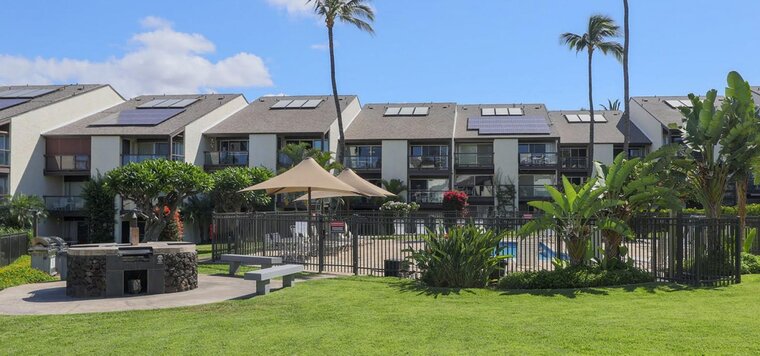 Hale Kamaole 154 Across Beach- air conditioning throughout condo &Great Rates